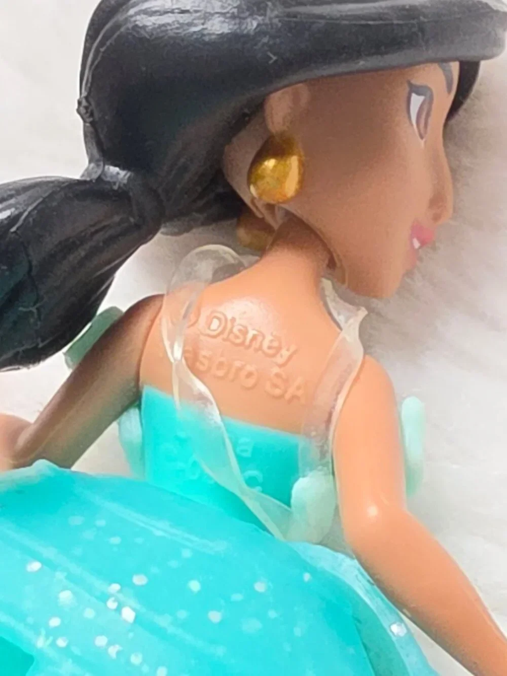 Disney Princess Jasmine Aladdin Royal Clips Mini Doll Rainbow Collection
